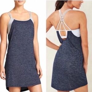 Athleta Navy Hidden Agenda Athletic Dress Size Small